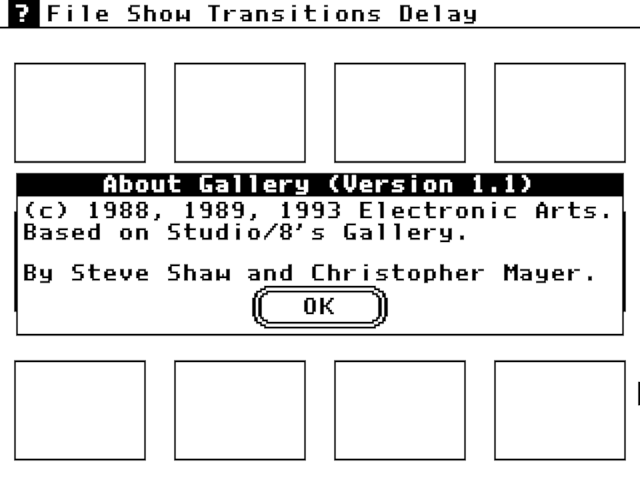 Screenshot of Gallery v1.1